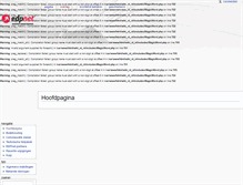 Tablet Screenshot of nl.wiki.edpnet.nl