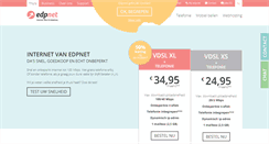Desktop Screenshot of edpnet.be